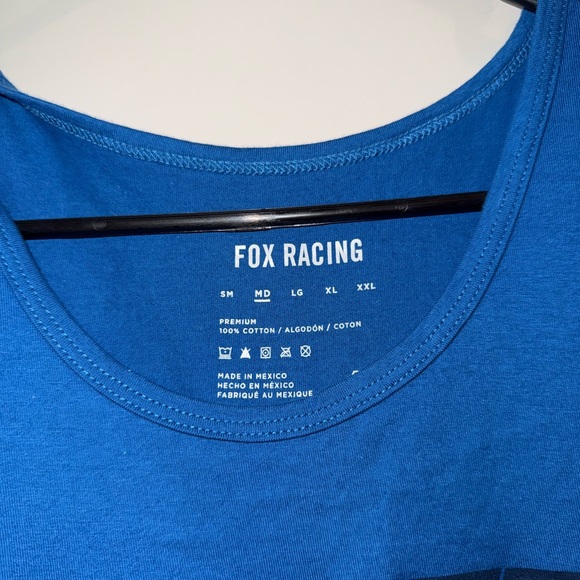 Fox Racing Blue Tank Top - Picture 2 of 3